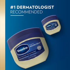 Eyebrow grooming with Vaseline as conditioning balm for fuller arches.