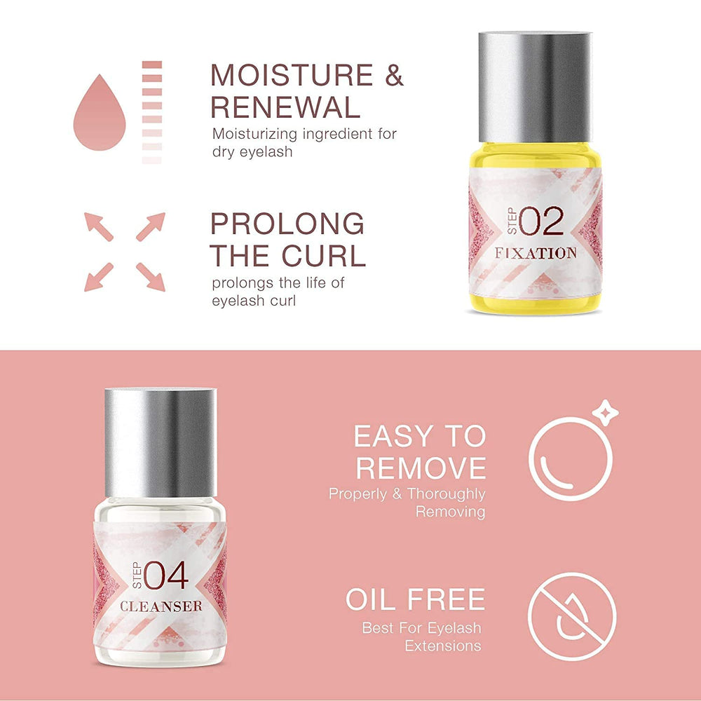 VASSOUL nutrition solution nourishes lashes after lifting