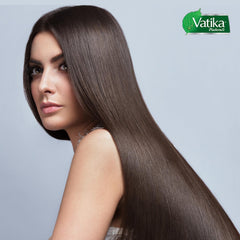 Vatika Dabur coconut oil ingredients highlight herbal blend with henna and amla.