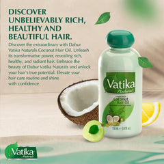 Vatika Dabur coconut oil scalp massage scene for deeper nourishment.