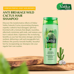 Vatika Naturals Daily Shampoo lather on scalp during wash.