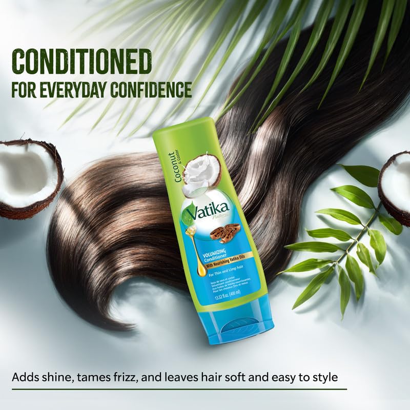 Vatika Naturals results show smoother, shinier hair.