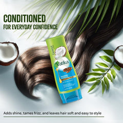 Vatika Naturals results show smoother, shinier hair.