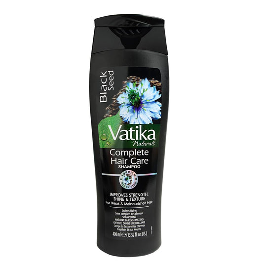 Vatika Naturals Turkish Black Seed Strength & Shine bottle for weak hair.