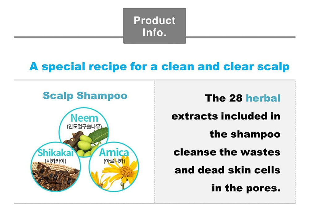 VAU Atomy shampoo during rinse offers a clean, easy wash.