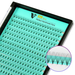 VAVALASH 20D premade fans show lightweight design for comfortable wear.