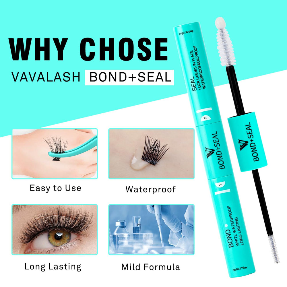 VAVALASH waterproof sealant provides smudge-free wear during daily activities.