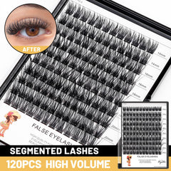 Vayator soft fiber lash bundles for lightweight comfort