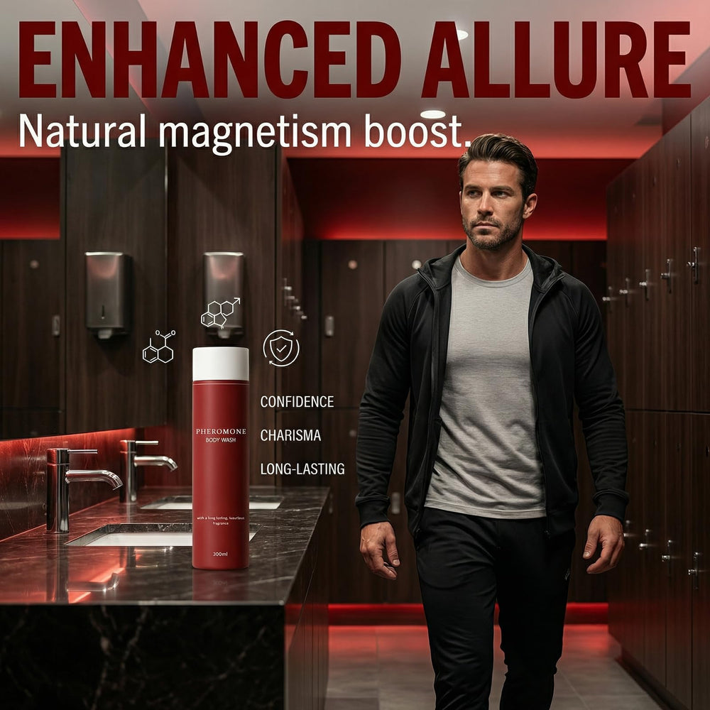Vbolre Fragrances Pheromone Body Wash moisturized-skin after shower for smooth comfort.