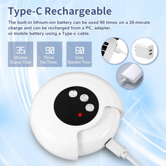 VBXBKC electric nail clipper dust box image highlights mess-free cleanup