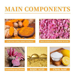 VEECENT Turmeric Foaming Cleanser close-up texture showing creamy foam for gentle cleansing