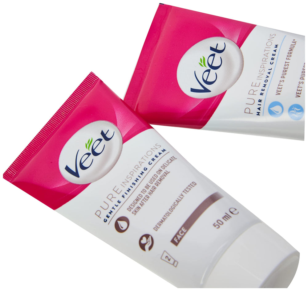 Veet Face Cream Kit Sensitive chin treatment for smoother skin