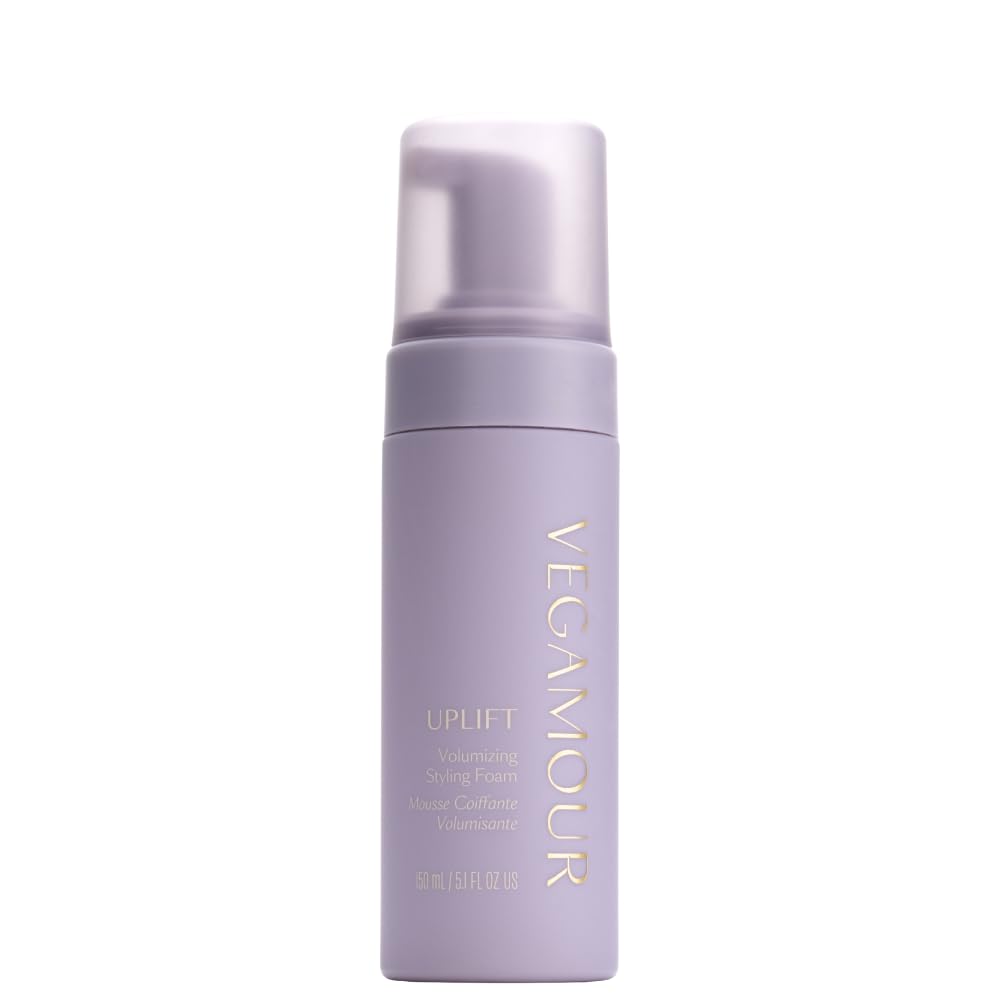 VEGAMOUR UPLIFT cloud-lift image shows volume for fine hair
