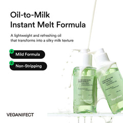 Rice bran ingredient visual within VEGANIFECT cleansing oil