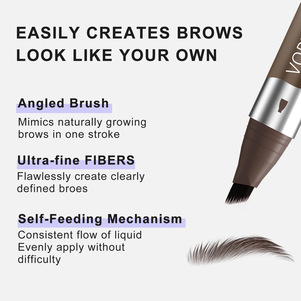 VEIAH Eyebrow Pen range of shades for natural match