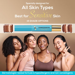 Veil Cosmetics Complexion Fix Concealer travel packaging for on-the-go touch-ups
