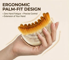 VEKDERTAGE Lymphatic Contour Brush thousands of ultra-soft bristles provide gentle cleansing.