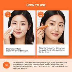VELAMO ADVANCED Retinol Eye Stick herbal extracts soothing skin around eyes
