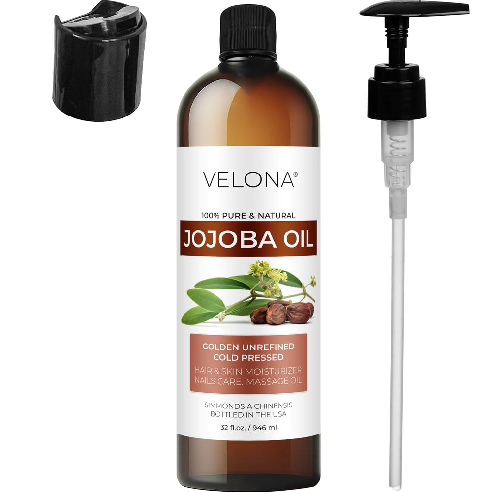 Velona Jojoba Oil applied to nails and cuticles for softness