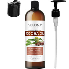 Velona Jojoba Oil applied to nails and cuticles for softness
