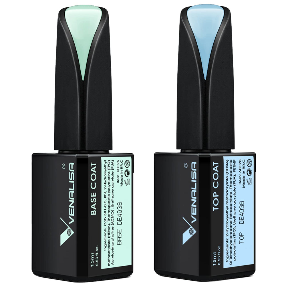 VENALISA base coat 15ml bottle boosts adhesion for longer-lasting nails.