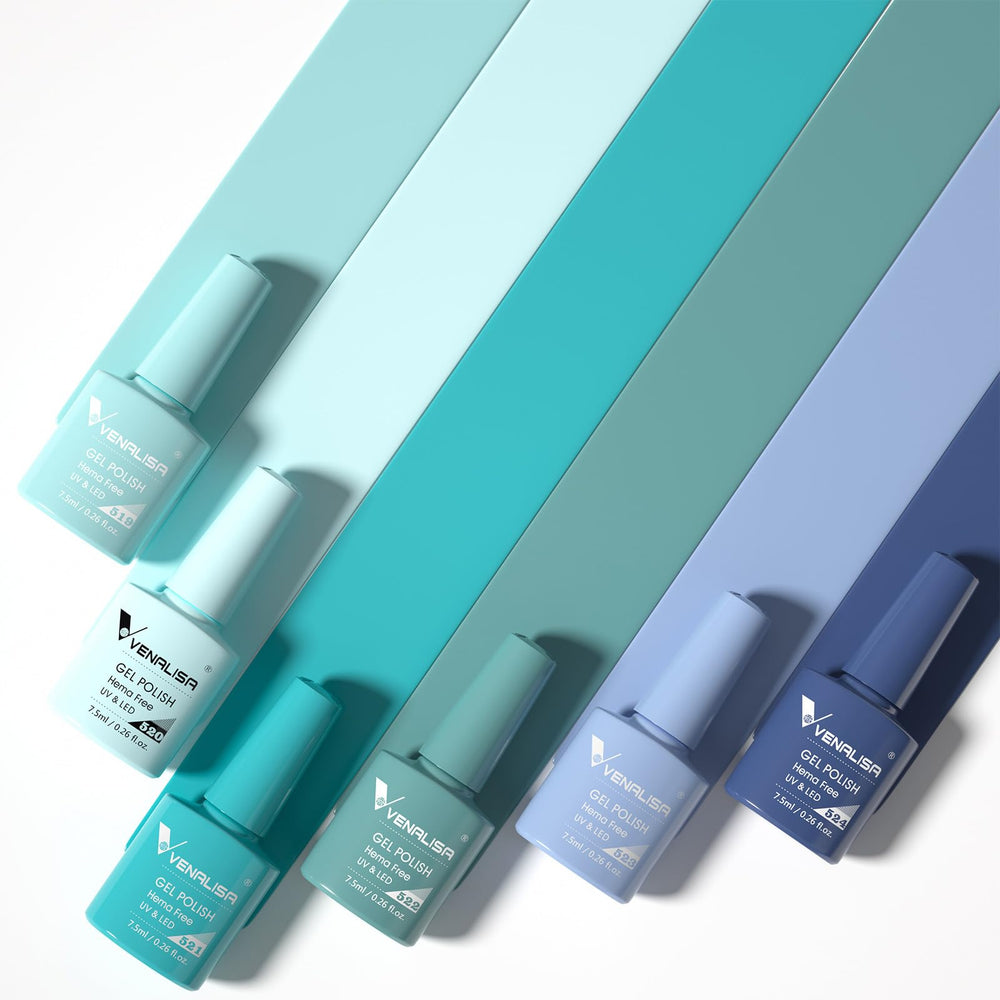 V VENALISA application brush demonstrates smooth, streak-free finish with one or two coats.