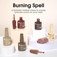VENALISA manicure setup highlights easy base and top coat steps.