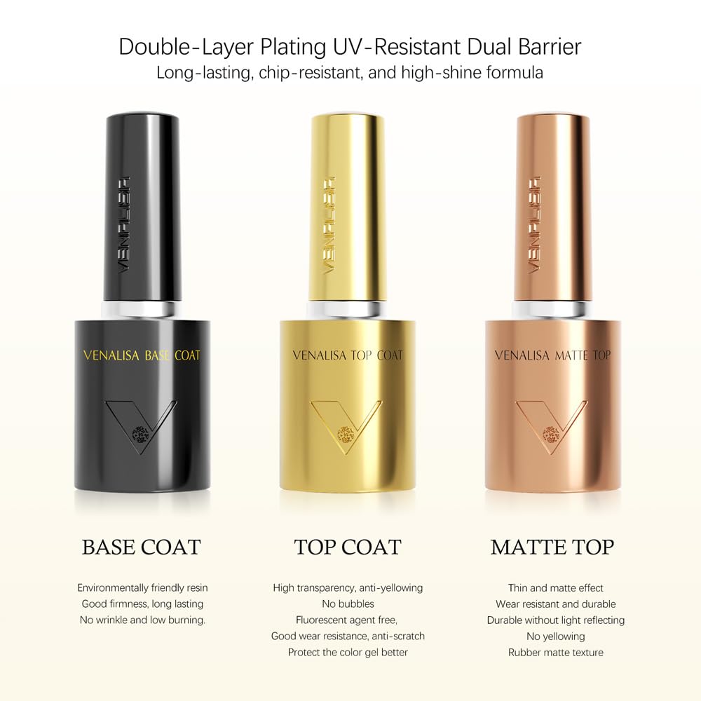 VENALISA V2 high-pigment gel polish for full coverage