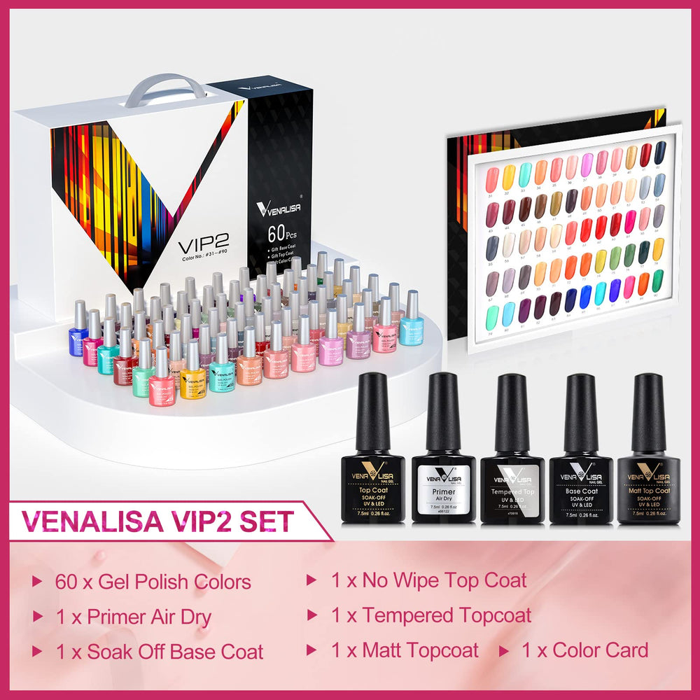 VENALISA VIP2 no wipe top coat delivers smooth, glossy finish.