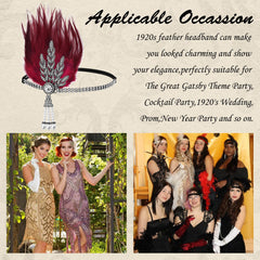 Venofen Gatsby accessory enhances retro outfit for special occasions.