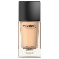 Venrock 24HR foundation bottle front in Ivory White for all-day hydration