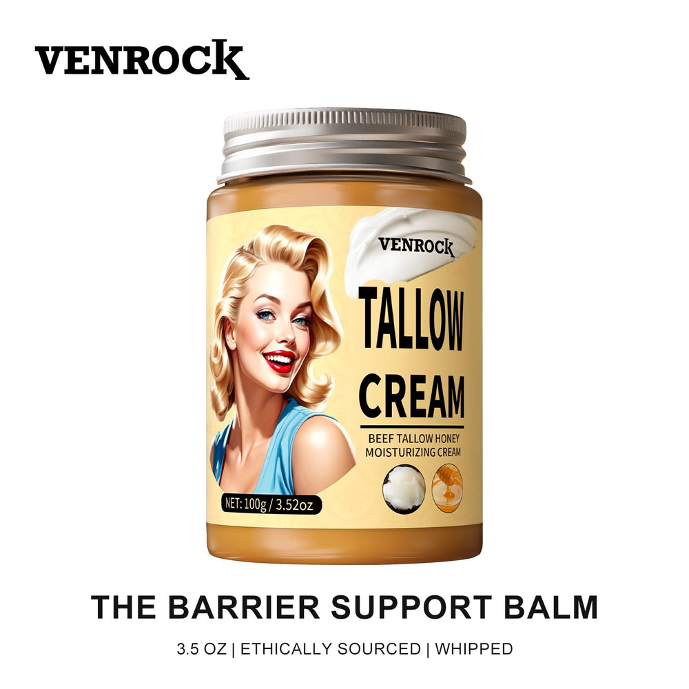 Venrock hyaluronic acid bottle suggesting enhanced hydration for the skin.