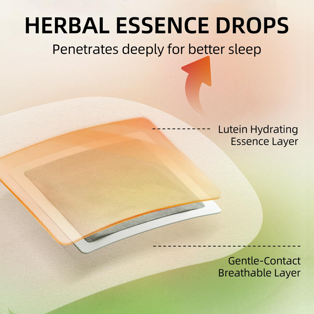 Venrock eye mask used during 45-minute treatment for relaxation.
