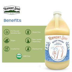64 oz bottle shown for long-lasting cleansing.
