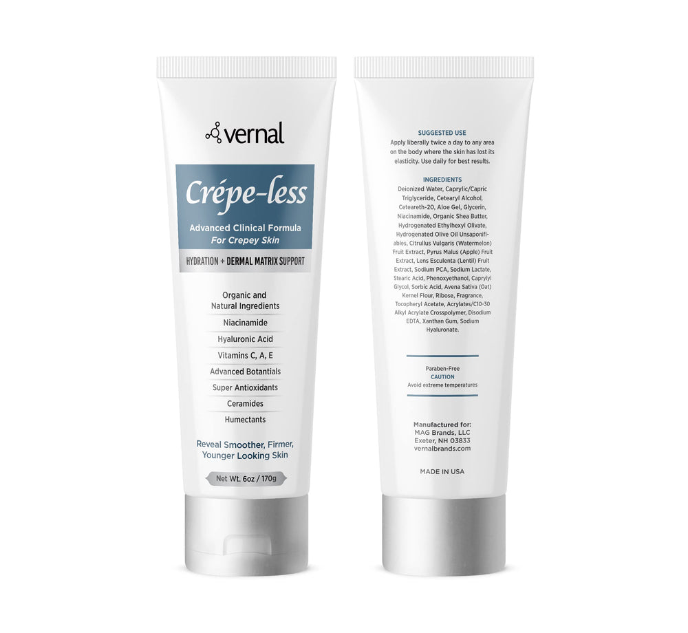 USA-made Vernal packaging signals quality and origin.