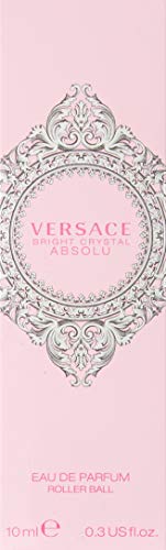 Versace Bright Crystal Absolu bottle, vibrant notes for daily elegance.