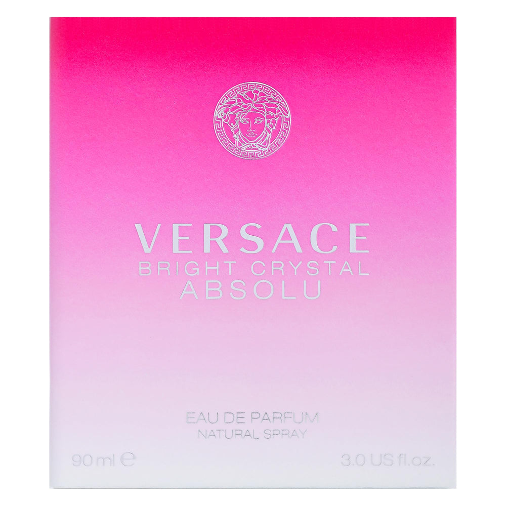Versace Bright Crystal Absolu rose-peony detail hints at floral heart and grace.