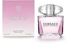 Versace Bright Crystal peony-magnolia note highlighting floral heart and elegance