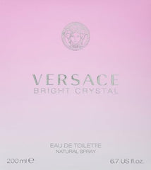 Versace Bright Crystal packaging box highlighting gift-ready presentation