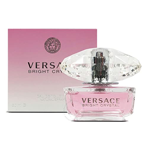 Versace Bright Crystal pour, light floral fragrance ideal for everyday spritz.