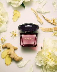 Versace Crystal Noir gift box presenting elegant packaging for gifting.