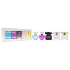 Versace Crystal Noir miniature bottle with mysterious evening allure