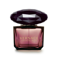 Versace Crystal Noir packaging on display, a sophisticated gift-ready presentation.