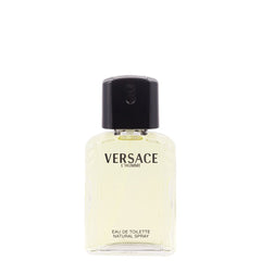 Versace L'Homme bottle showing a refined masculine design for daily wear.