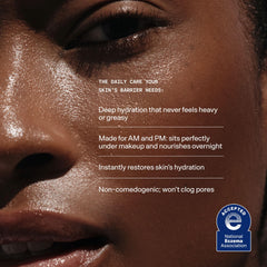 Versed Daily Recovery Rich Barrier Cream glycerin ingredient highlight suggesting deep hydration