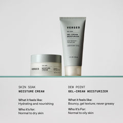 Versed Skin Soak used in nighttime routine for lasting hydration