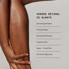 Cream massage on knees and elbows, highlighting smoothing texture.