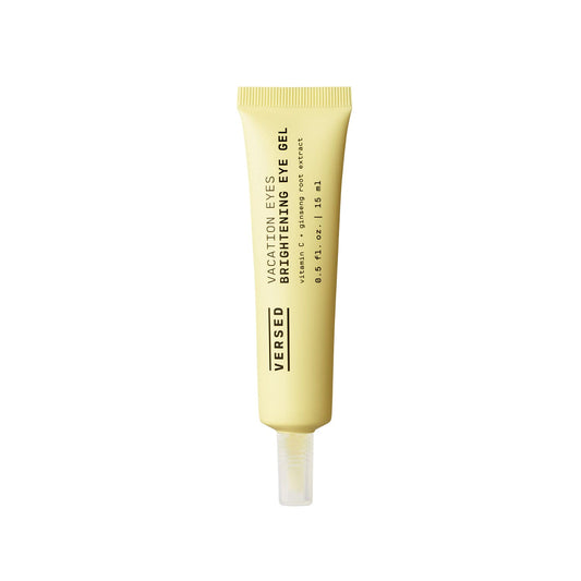 Versed Vacation Eyes brightening eye gel tube delivers a cooling, refreshing under-eye experience.