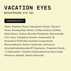 Versed Vacation Eyes vegan and cruelty-free formula highlighted on the label.