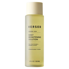 Versed Weekend Glow toner bottle showing gentle exfoliation for brighter skin